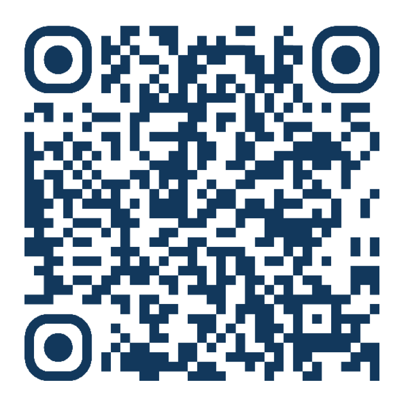 QR code for the Mallacoota Cares Facebook page.